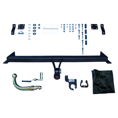 Attelage rotule démontable GDW + faisceau TowTec universel 7 broches