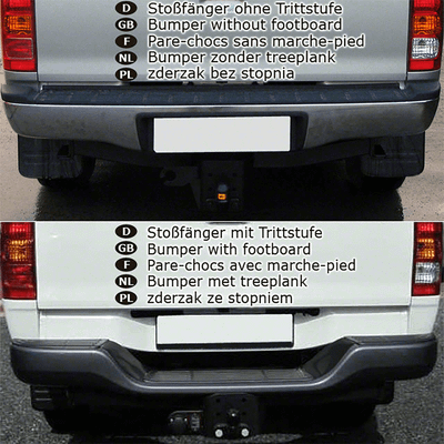 Attelage rotule standard 2 trous GDW
