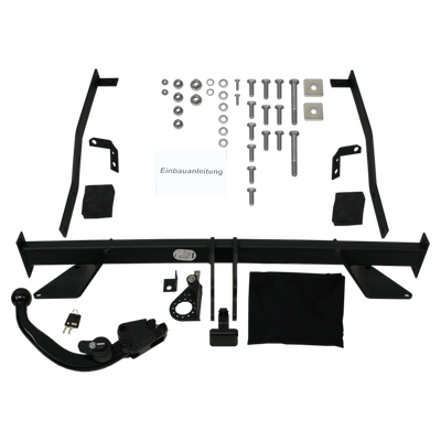Attelage rotule démontable Brink + faisceau TowTec spécifique 7 broches