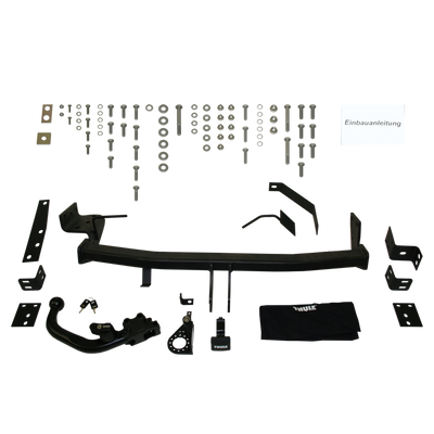 Attelage rotule démontable Brink + faisceau TowTec universel 13 broches
