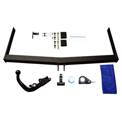 Attelage rotule démontable Brink + faisceau TowTec spécifique 7 broches