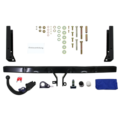 Attelage rotule démontable Brink + faisceau TowTec spécifique 7 broches