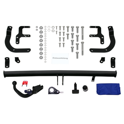 Attelage rotule démontable Brink + faisceau TowTec spécifique 7 broches