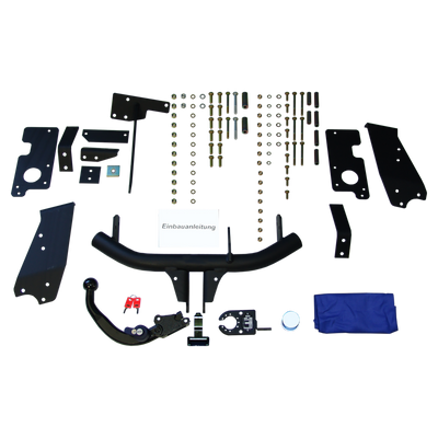 Attelage rotule démontable Brink + faisceau TowTec universel 7 broches
