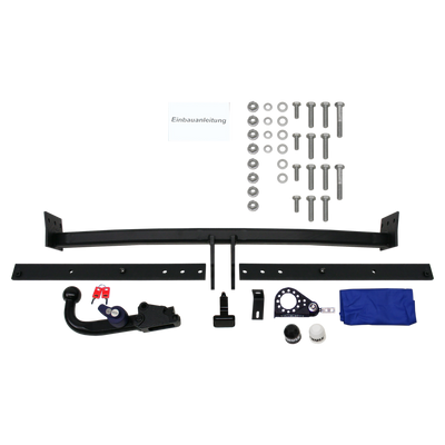 Attelage rotule démontable Brink + faisceau TowTec spécifique 7 broches