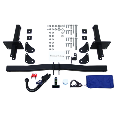 Attelage rotule démontable Brink + faisceau TowTec universel 7 broches