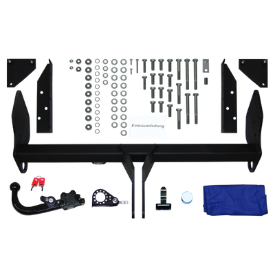 Attelage rotule démontable Brink + faisceau TowTec universel 7 broches