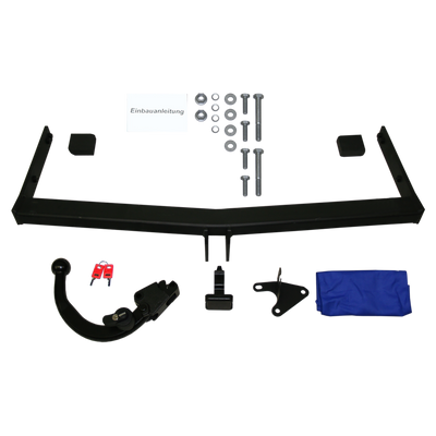 Attelage rotule démontable Brink + faisceau TowTec spécifique 7 broches