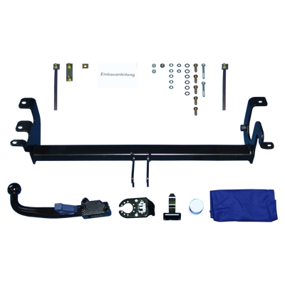 Attelage rotule démontable Brink + faisceau TowTec spécifique 13 broches