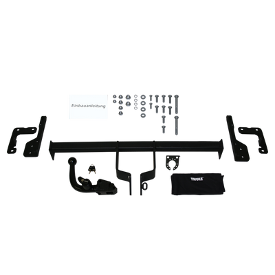 Attelage rotule démontable Brink + faisceau TowTec universel 7 broches