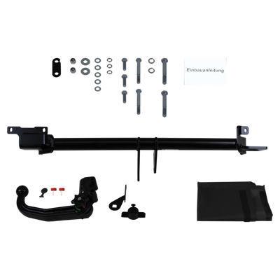 Attelage rotule démontable Westfalia + faisceau TowTec universel 7 broches