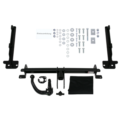 Attelage rotule démontable Westfalia + faisceau TowTec universel 7 broches