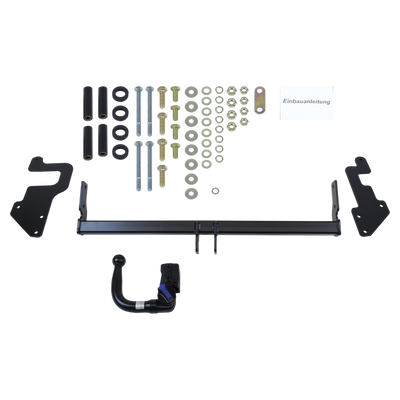 Attelage rotule démontable AUTO-HAK + faisceau TowTec spécifique 13 broches