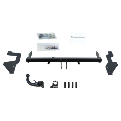 Attelage rotule démontable AUTO-HAK + faisceau TowTec spécifique 13 broches