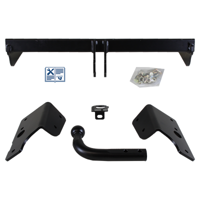 Attelage col de cygne AUTO-HAK + faisceau TowTec universel 7 broches