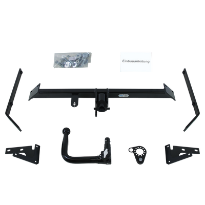 Attelage rotule démontable Oris + faisceau TowTec universel 7 broches