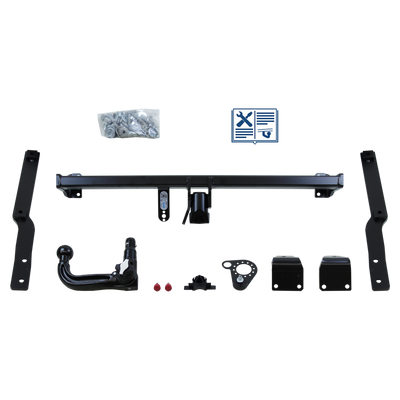 Attelage rotule démontable Oris + faisceau TowTec spécifique 7 broches