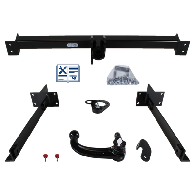 Attelage rotule démontable Oris + faisceau TowTec spécifique 7 broches