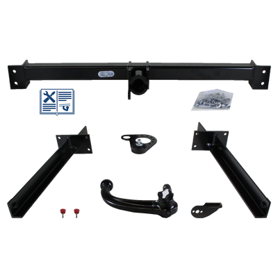 Attelage rotule démontable Oris + faisceau TowTec spécifique 7 broches