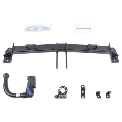 Attelage rotule démontable AUTO-HAK + faisceau TowTec spécifique 13 broches