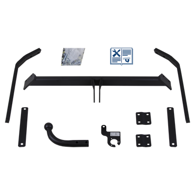 Attelage col de cygne GDW + faisceau TowTec universel 7 broches