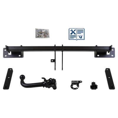 Attelage rotule démontable AUTO-HAK + faisceau TowTec spécifique 7 broches