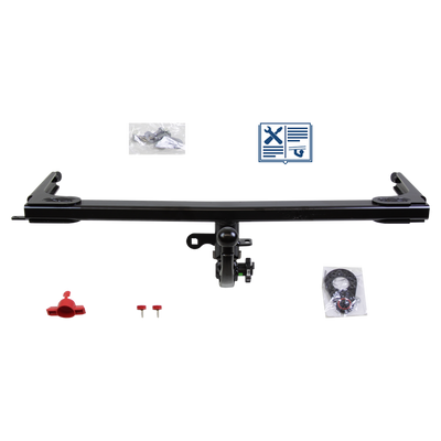 Attelage rotule démontable Westfalia + faisceau TowTec universel 7 broches