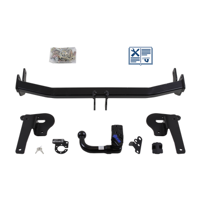 Attelage rotule démontable AUTO-HAK + faisceau ECS spécifique 13 broches