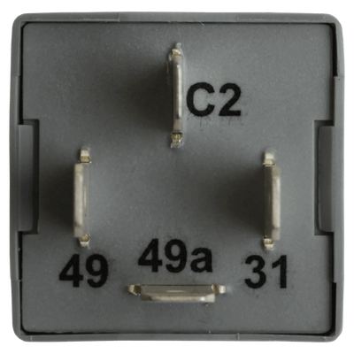 Relais d'indication de direction type de fiche européenne