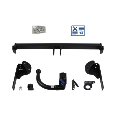 Attelage rotule démontable AUTO-HAK + faisceau ECS spécifique 13 broches