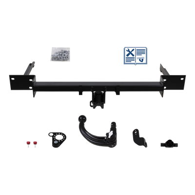 Attelage rotule démontable Oris + faisceau TowTec spécifique 7 broches