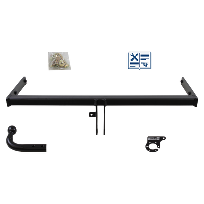 Attelage col de cygne AUTO-HAK + faisceau TowTec universel 7 broches
