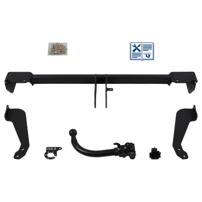 Attelage rotule démontable AUTO-HAK + faisceau ECS spécifique 13 broches