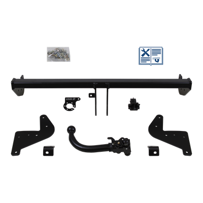 Attelage rotule démontable sans outil horizontale, AUTO-HAK
