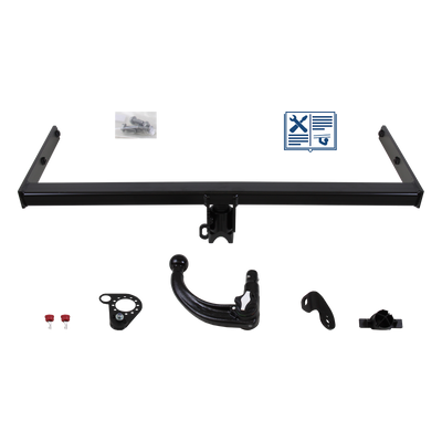 Attelage rotule démontable Oris + faisceau TowTec spécifique 7 broches