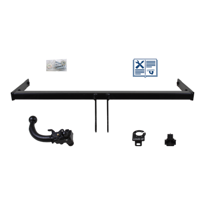 Attelage rotule démontable AUTO-HAK + faisceau TowTec spécifique 7 broches