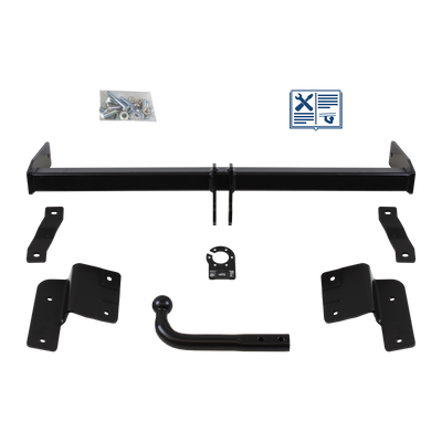 Attelage col de cygne AUTO-HAK + faisceau TowTec universel 13 broches
