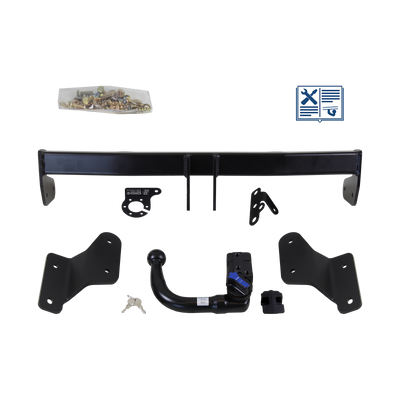 Attelage rotule démontable AUTO-HAK + faisceau ECS spécifique 7 broches