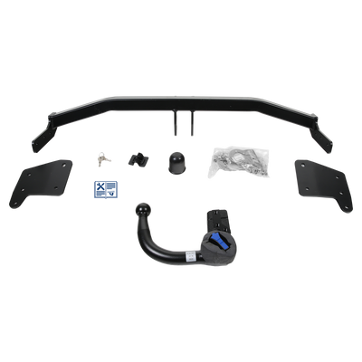 Attelage rotule démontable AUTO-HAK + faisceau TowTec universel 7 broches