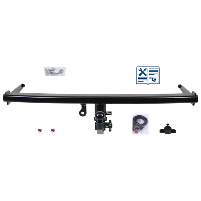 Attelage rotule démontable Westfalia + faisceau TowTec spécifique 7 broches