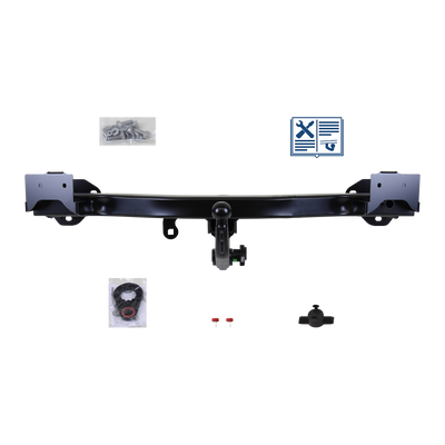 Attelage rotule démontable Westfalia + faisceau TowTec spécifique 7 broches