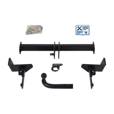 Attelage col de cygne AUTO-HAK + faisceau TowTec universel 7 broches