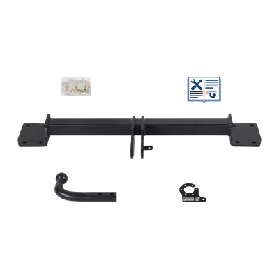 Attelage col de cygne AUTO-HAK + faisceau TowTec universel 7 broches