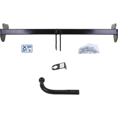 Attelage col de cygne Hak-Pol + faisceau TowTec universel 7 broches