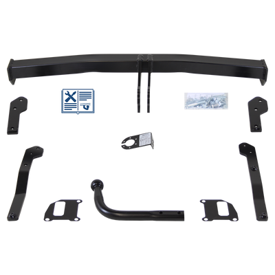 Attelage col de cygne Hak-Pol + faisceau TowTec universel 7 broches