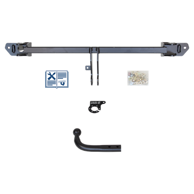 Attelage col de cygne AUTO-HAK + faisceau TowTec universel 7 broches
