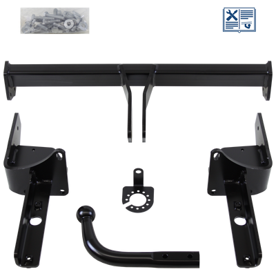 Attelage col de cygne Oris + faisceau TowTec universel 7 broches
