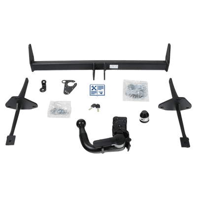 Attelage rotule démontable GDW + faisceau TowTec spécifique 7 broches