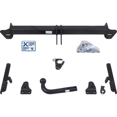Attelage col de cygne GDW + faisceau TowTec universel 7 broches