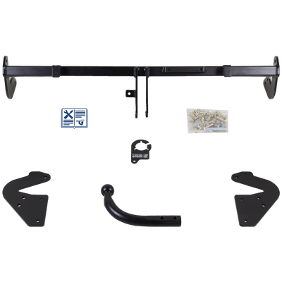 Attelage col de cygne AUTO-HAK + faisceau TowTec universel 7 broches